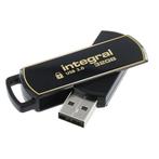 Integral 32GB Secure 360 USB3.0 Flash Drive, Computers en Software, USB Sticks, Verzenden, Zo goed als nieuw