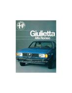 1979 ALFA ROMEO GIULIETTA BROCHURE NEDERLANDS, Nieuw, Alfa Romeo, Author