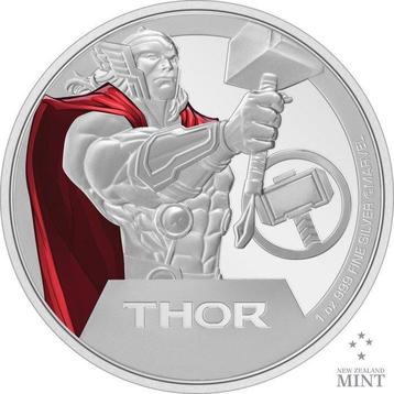 Niue. 2 Dollars 2023 Thor Donnergott - Avengers - Marvel beschikbaar voor biedingen