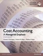 Cost Accounting, 9781292018225, Zo goed als nieuw, Studieboeken, Verzenden