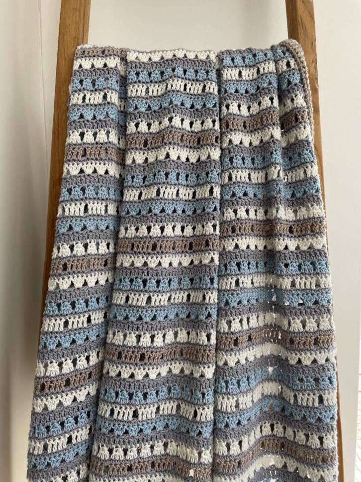 Haakpakket byClaire Ledikant Strependeken Blauw, Hobby en Vrije tijd, Breien en Haken, Breien of Haken, Nieuw, Wol of Garen, Ophalen of Verzenden