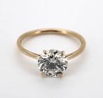 Zonder Minimumprijs - Ring - 14 karaat Geel goud - 3.00ct., Sieraden, Tassen en Uiterlijk, Ringen, Nieuw