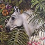 Valeria Pesce - CABALLO FLORIDO, Antiek en Kunst, Kunst | Schilderijen | Modern