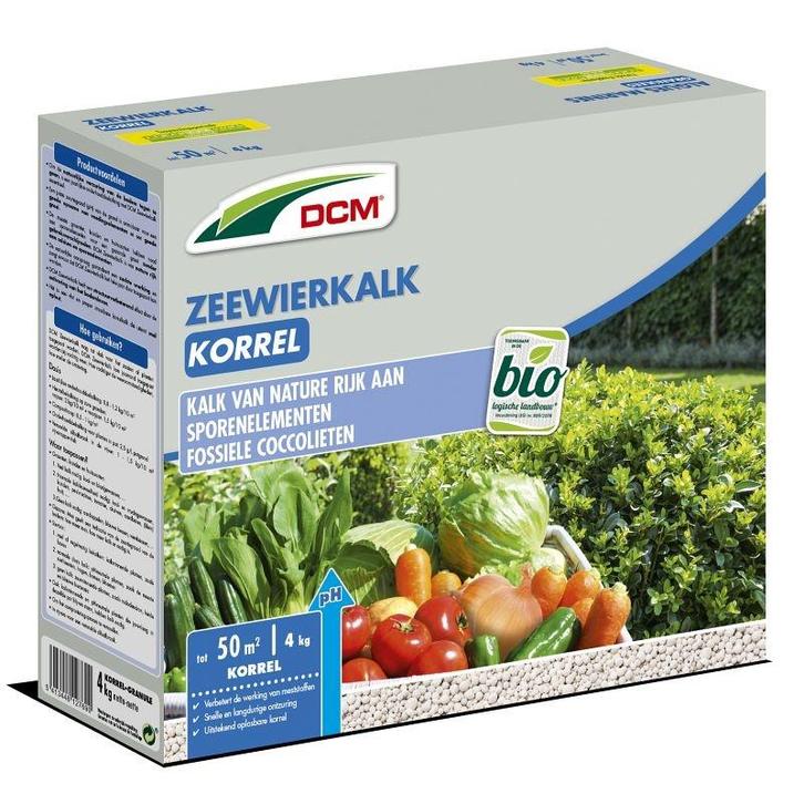 Fossiele zeewierkalk (Korrel) (4 kg), Tuin en Terras, Aarde en Mest, Ophalen of Verzenden