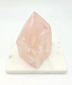Rozekwarts Punt (deels ruw, deels punt) zie filmpje, Ophalen of Verzenden