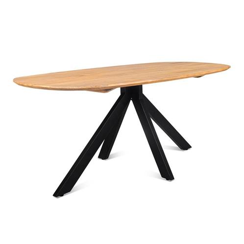 Eettafel Deens Ovaal Runa 200, Huis en Inrichting, Tafels | Eettafels, Nieuw, Ophalen of Verzenden