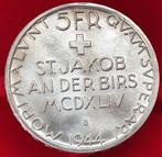 Zwitserland. 5 Francs 1944 / 500th Anniversary of the Battle, Postzegels en Munten, Munten | Europa | Niet-Euromunten