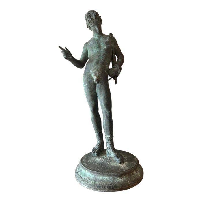 sculptuur, Dioniso, così detto Narciso - 65 cm - Brons, Antiek en Kunst, Antiek | Keramiek en Aardewerk