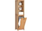 SoBuy BZR95-N - Badkamerkast - Hoge Kast met Planken &, Verzenden, Nieuw