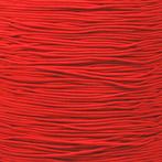 3mm Elastisch Touw - Rood - 50 meter op rol, Nieuw, Ophalen of Verzenden