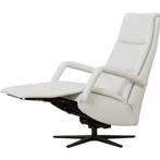 Leren elektrisch relaxfauteuil Calm - Toledo Purewhite, Huis en Inrichting, Fauteuils, Bohemian, Industrieel, Modern, Scandinavisch