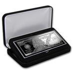 4 Troy Ounce - Zilver .999 - 100 dollar banknote