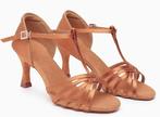 Latin Salsa Dames Dansschoenen met strassgespje in glimmend, Ophalen of Verzenden, Nieuw, Schoenen