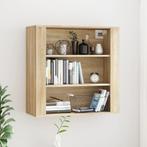 vidaXL Wandkast 80x33x80 cm bewerkt hout sonoma eikenkleurig, Huis en Inrichting, Kasten | Overige, Verzenden, Nieuw