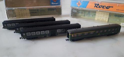 Roco N - 3x 02273 B / 1x 02265 C - Modeltrein (4) - Deze set, Hobby en Vrije tijd, Modeltreinen | N-Spoor