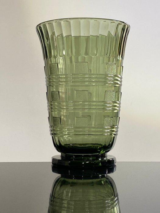 Val Saint Lambert - Charles Graffart - Vaas - como - Glas -, Antiek en Kunst, Antiek | Glas en Kristal