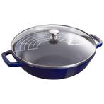 GGM Gastro | STAUB | SPECIALITIES - Wok met glazen deksel -, Verzenden, Nieuw