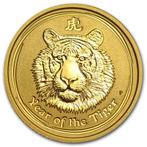 Gouden Lunar II - 1/10 oz 2010 Year of the Tiger