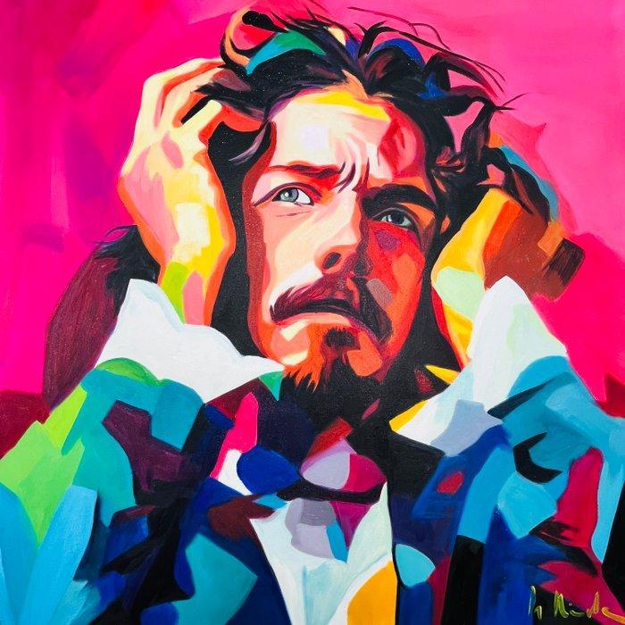 DR HIDE - The Desperate Man, Antiek en Kunst, Kunst | Schilderijen | Modern