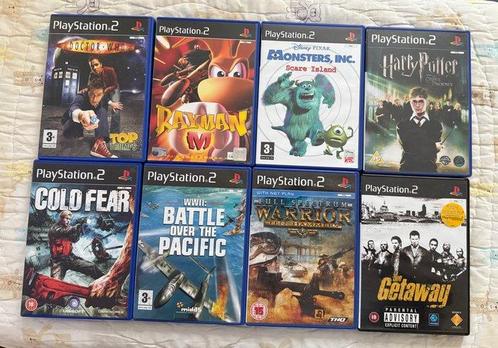 Sony - Playstation 2 (PS2) - Sony PlayStation 2 bundle x 8 -, Spelcomputers en Games, Spelcomputers | Overige Accessoires