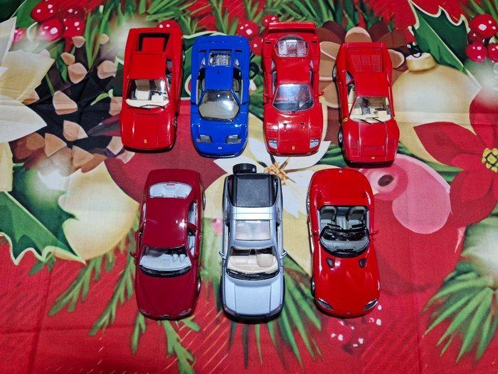 Bburago 1:24 - Modelauto (7) - Ferrari F40, Ferrari GTO,, Hobby en Vrije tijd, Modelauto's | 1:5 tot 1:12