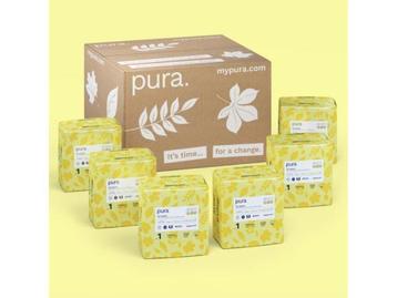 Veiling - Pura Eco-Friendly Luiers Maat 1 (2-5kg) - 132 luie beschikbaar voor biedingen