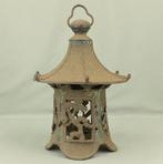 Lantaarn - Hangende ijzeren tuinlamp Tsuridoro geweven. -, Antiek en Kunst