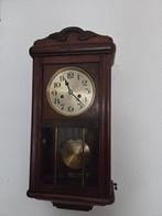 Wandklok - Hout, Messing - 1930-1940, Antiek en Kunst, Antiek | Klokken