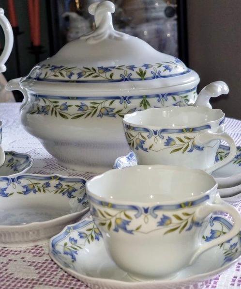 Hutschenreuther - Tafelservies (29) - Miramare - Porselein -, Antiek en Kunst, Antiek | Meubels | Tafels