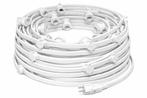 Prikkabel 100 meter | 100 of 200 fittingen | Wit | Bestel, Kunststof, Minder dan 50 watt, Nieuw, Ophalen of Verzenden