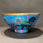 Kom - Brons, Emaille, cloisonné, Antiek en Kunst