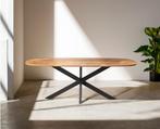 Eettafel Colorado Deens ovaal mangohout 240x110 cm, Huis en Inrichting, Ophalen of Verzenden, Nieuw