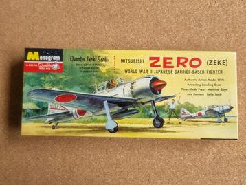 Monogram PA73.98 Mitsubishi Zero (Zeke) 1:48 (1962) SEALED beschikbaar voor biedingen