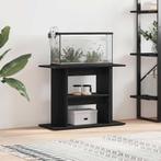 vidaXL Aquariumstandaard 80x35x60 cm spaanplaat zwart, Verzenden, Nieuw