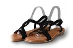 Ella Cruz Sandalen in maat 40 Zwart | 10% extra korting, Verzenden, Zwart, Sandalen of Muiltjes, Zo goed als nieuw