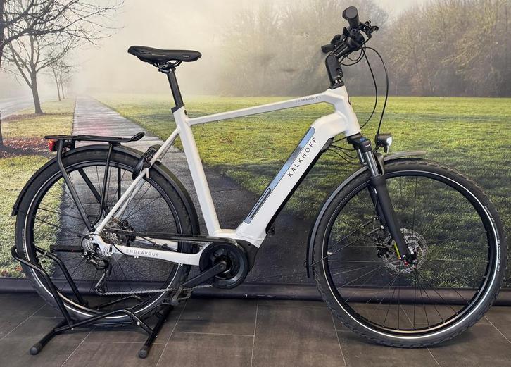 Kalkhoff Endeavour 5.B – Electrische herenfiets - 63CM Frame, Fietsen en Brommers, Elektrische fietsen, 50 km per accu of meer