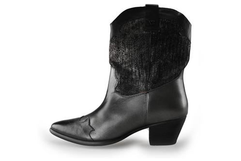Lazamani Cowboy laarzen in maat 41 Zwart | 10% extra korting, Kleding | Dames, Schoenen, Zwart, Zo goed als nieuw, Verzenden