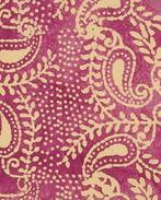 Katoen Batik Beige/Roze, Nieuw, Roze
