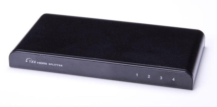 HDMI splitter 4 poort 3D 4K Pro - Huismerk, Audio, Tv en Foto, Audiokabels en Televisiekabels, Ophalen of Verzenden