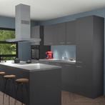 Onyxgrijze keuken Lima 25040, Verzenden, Nieuw