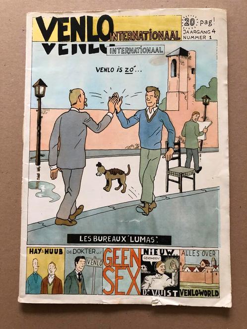 Les Bureaux Lumas - Venlo Internationaal jaargang 4 nr. 1, Verzamelen, Stripfiguren, Boek of Spel, Gebruikt, Ophalen of Verzenden
