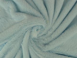 Kortharig bont stof – Baby blauw, Hobby en Vrije tijd, Stoffen en Lappen, 120 cm of meer, 200 cm of meer, Blauw, Nieuw, Polyester