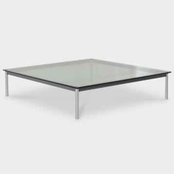 Cassina LC10-P design salontafel - Glas / chroom beschikbaar voor biedingen