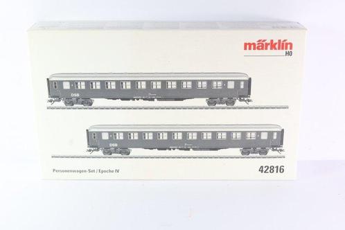Märklin H0 - 42816 - Modeltrein personenwagen (2) - 2-delige, Hobby en Vrije tijd, Modeltreinen | H0