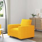 vidaXL Sofastoel Lichtgeel 60 cm Corduroy Stof, Huis en Inrichting, Banken | Bankstellen, Verzenden, Nieuw, Stof