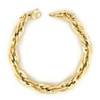 Handmade - Armband - 8.1 g - 18 karaat Geel goud - Gemaakt, Sieraden, Tassen en Uiterlijk, Armbanden, Nieuw