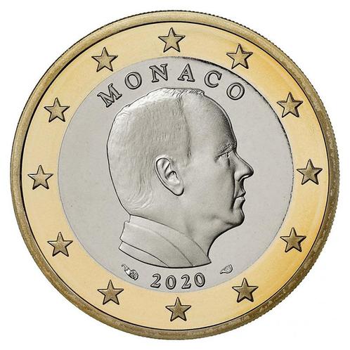 Monaco 1 Euro 2020 UNC, Postzegels en Munten, Munten | Europa | Euromunten, Verzenden