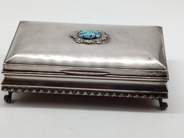 Sieradendoos - Antiek sieradendoosje in Art Deco-stijl met, Antiek en Kunst, Antiek | Goud en Zilver