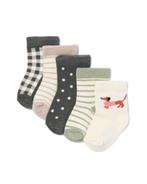 HEMA Baby sokken met bamboe - 5 paar gebroken wit, Nieuw, Verzenden
