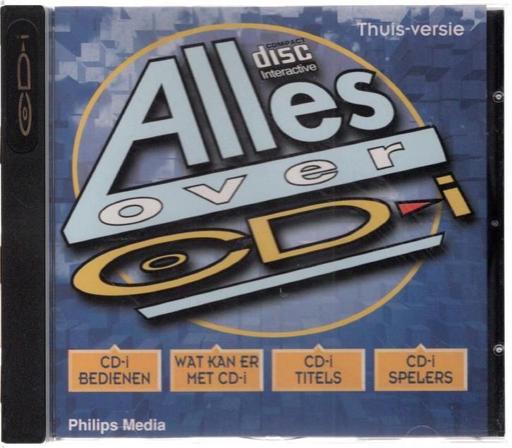 Philips CD-i / CDi Alles Over CD-I (Blue), Spelcomputers en Games, Games | Overige, Zo goed als nieuw, Verzenden